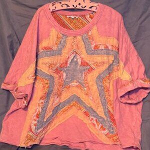 Oli & Hali X-Large soft and comfortable blouse with star.